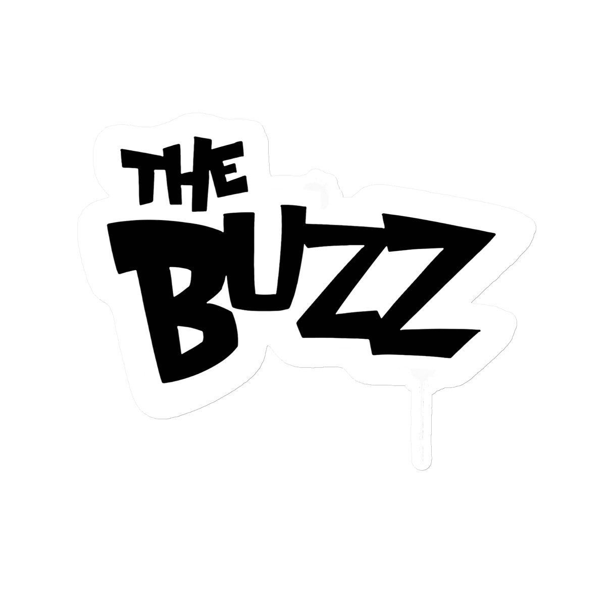 Graffiti (White) Sticker