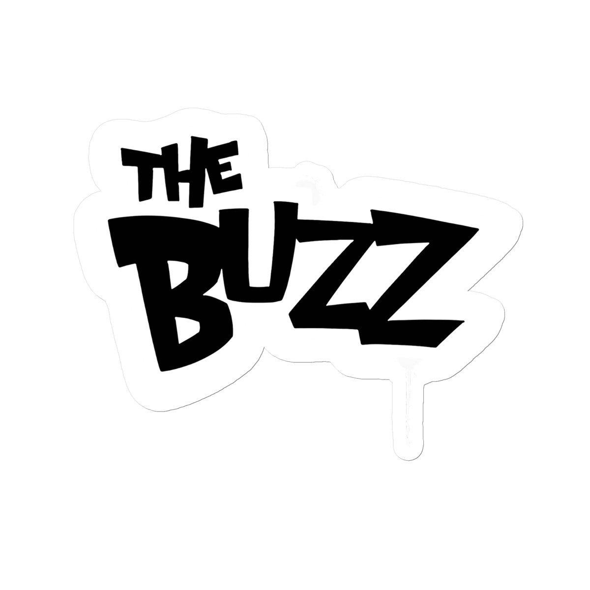 Graffiti (White) Sticker