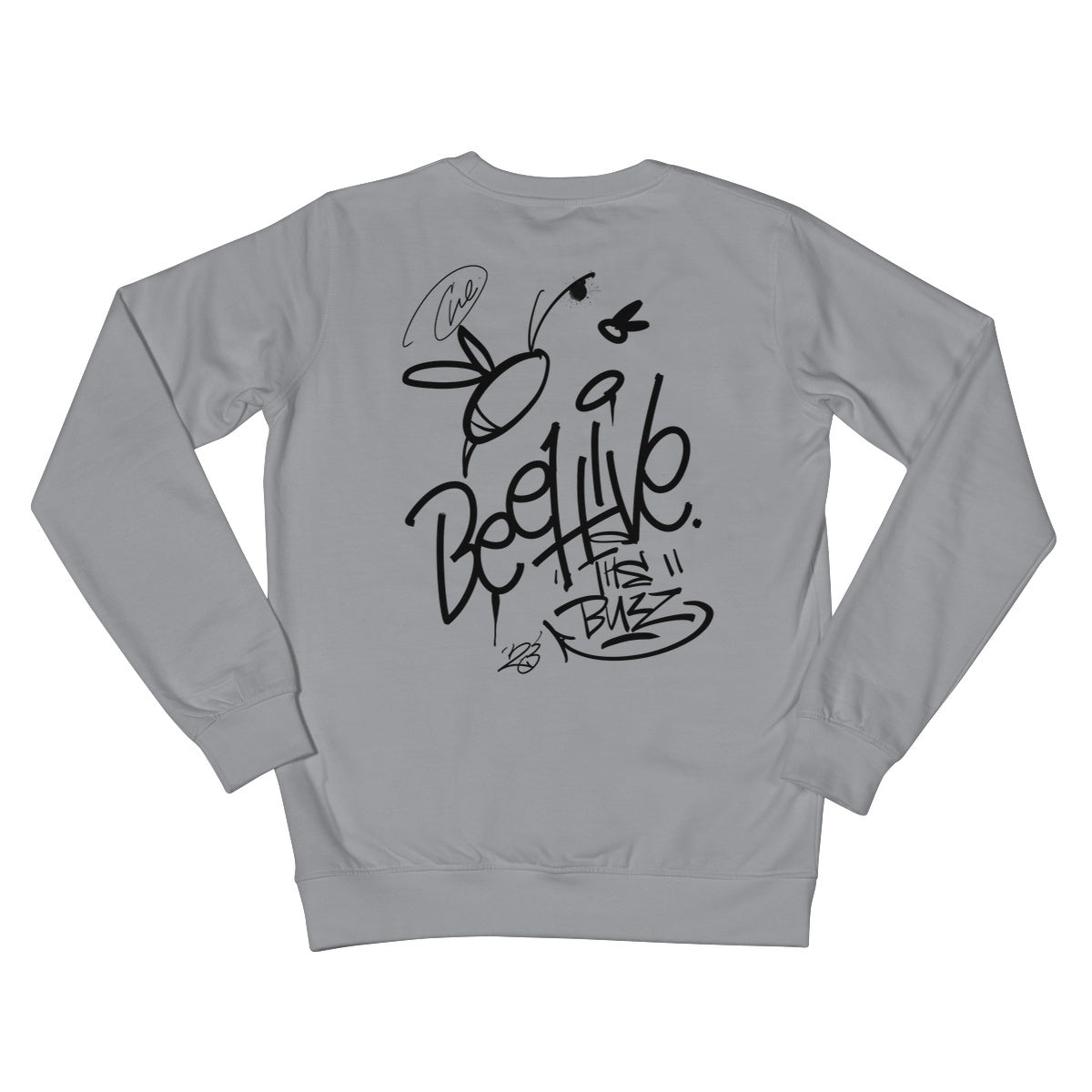 Graffiti (Black) Crew Neck Sweatshirt