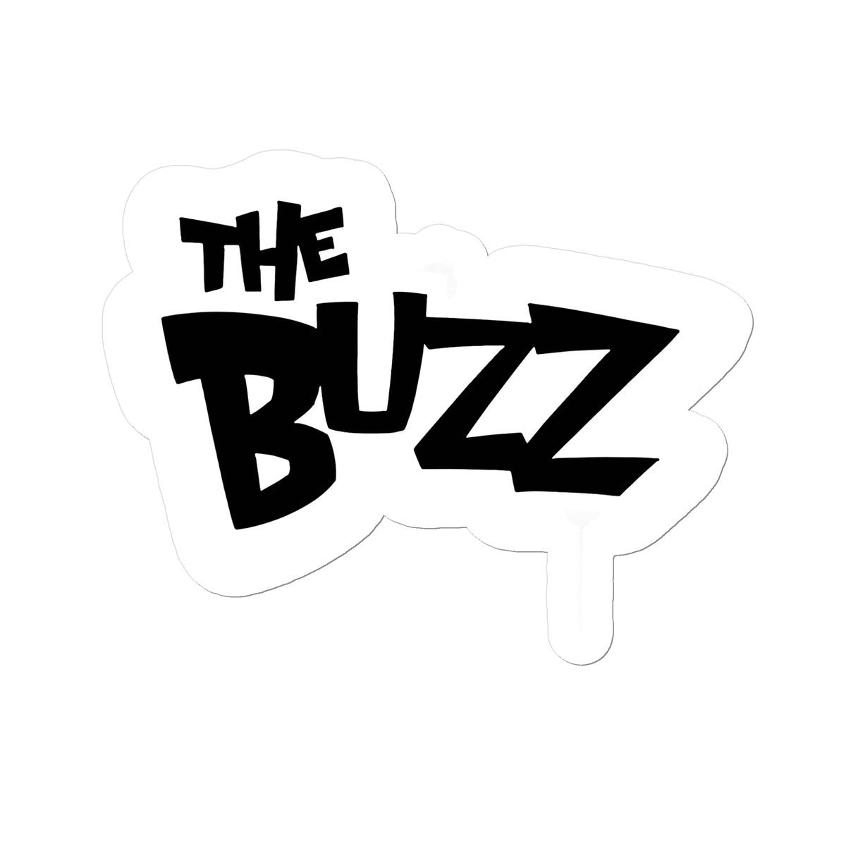 Graffiti (White) Sticker