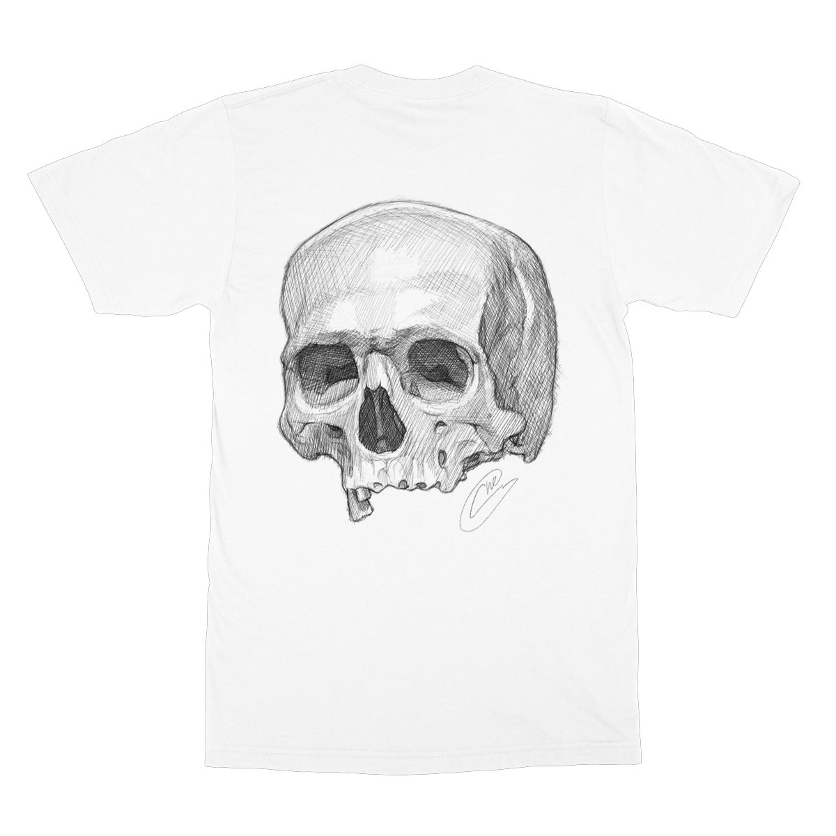 Skull Sketch Softstyle T-Shirt