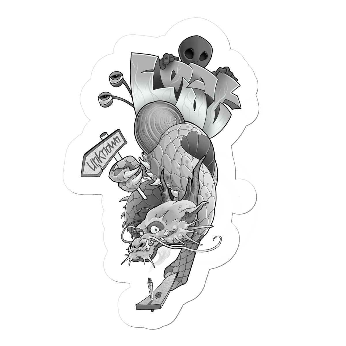 Magic Dragon Sticker