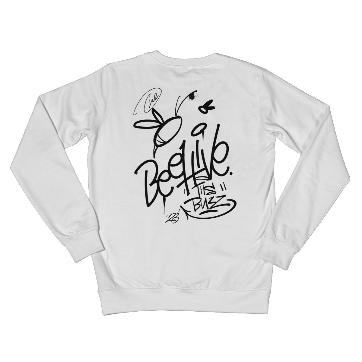 Graffiti (Black) Crew Neck Sweatshirt