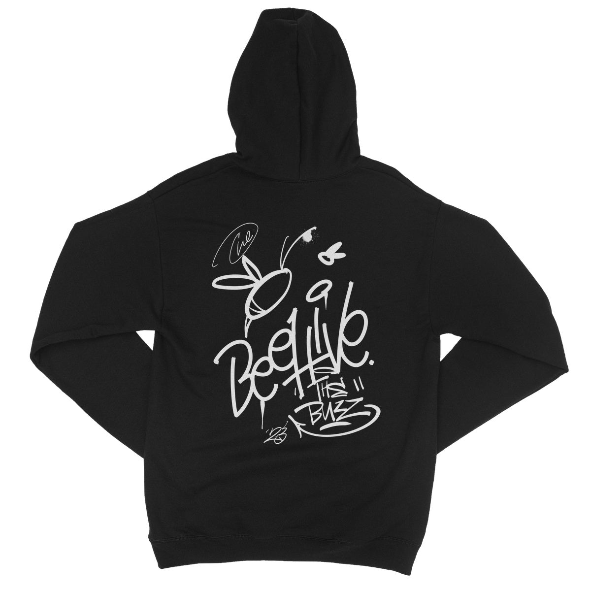 Graffiti (White) College Hoodie