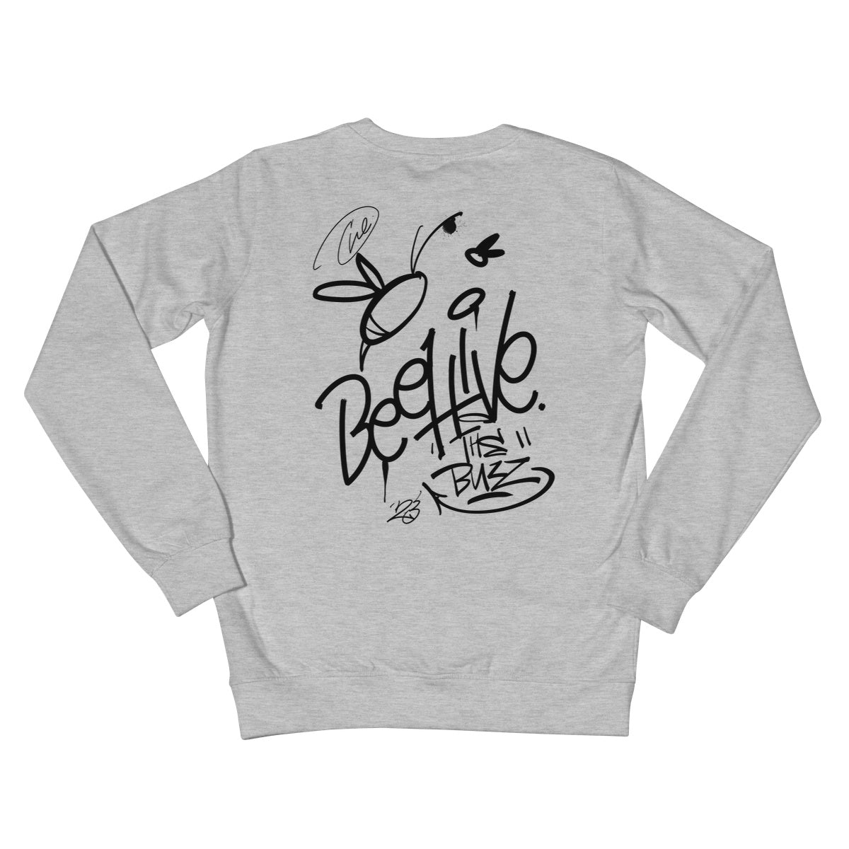 Graffiti (Black) Crew Neck Sweatshirt