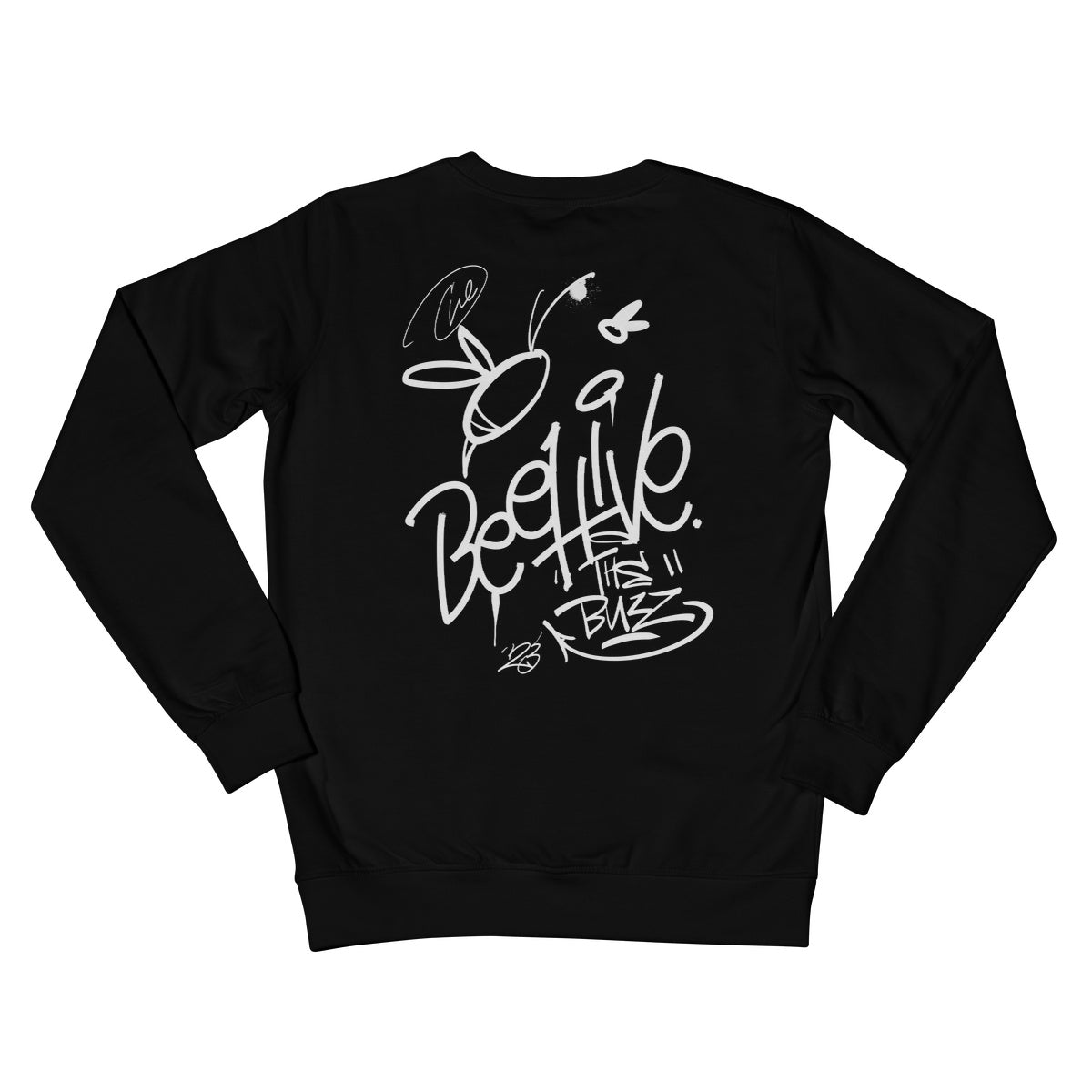 Graffiti (White) Crew Neck Sweatshirt